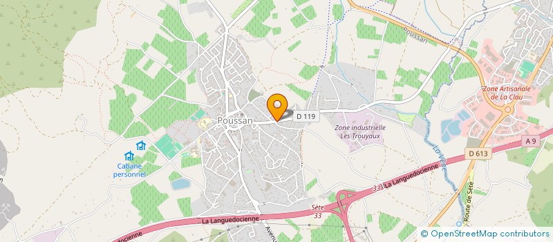 localisation de l'entreprise MADAME ALINE ROMFORT à POUSSAN