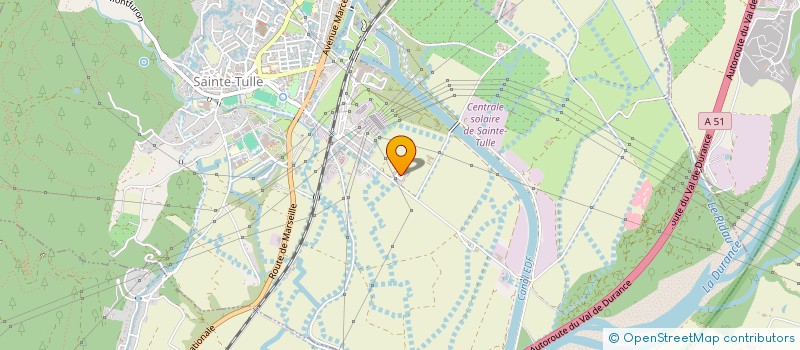 localisation de l'entreprise MADAME ALINE RUIZ à CORBIERES-EN-PROVENCE