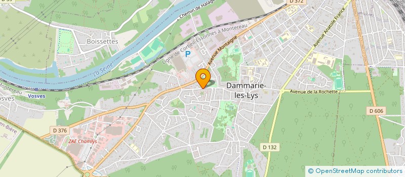 localisation de l'entreprise MADAME ALINE RURAK à DAMMARIE-LES-LYS
