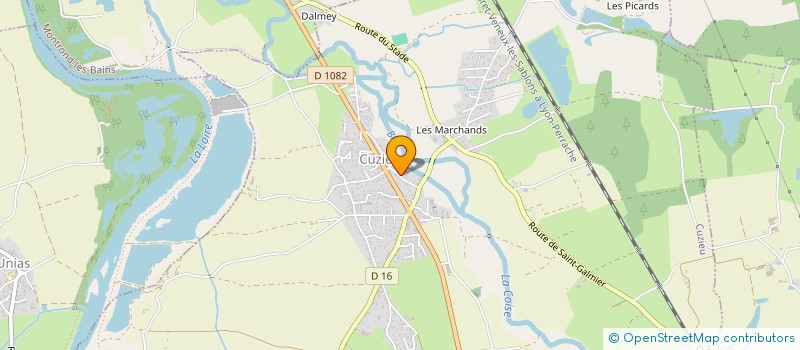 localisation de l'entreprise MADAME ALINE SCOTTE  CUZIEU