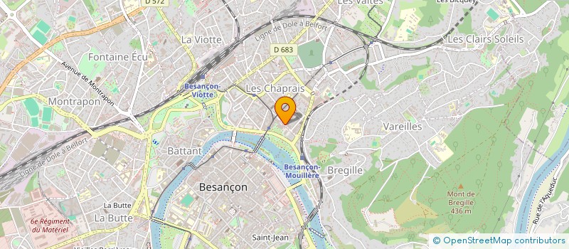 localisation de l'entreprise MADAME ALINE SELTIER à BESANCON
