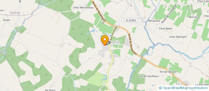 localisation de l'entreprise MADAME ALINE SEVEAU  SAINT-CIERS-SUR-GIRONDE