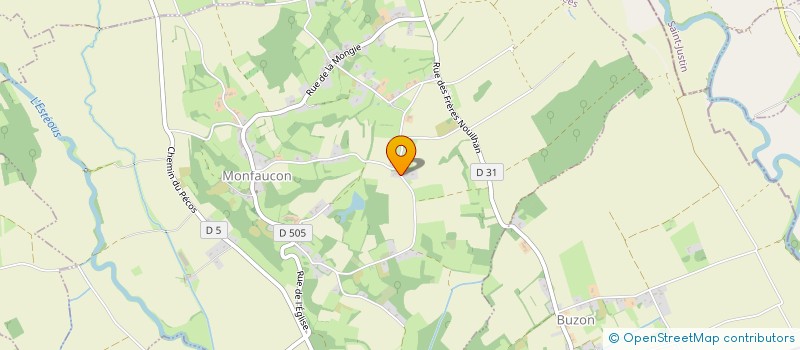 localisation de l'entreprise MADAME ALINE SOKOL  MONFAUCON