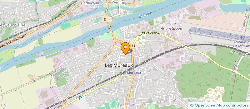 localisation de l'entreprise MADAME ALINE SONMEZ à LES MUREAUX
