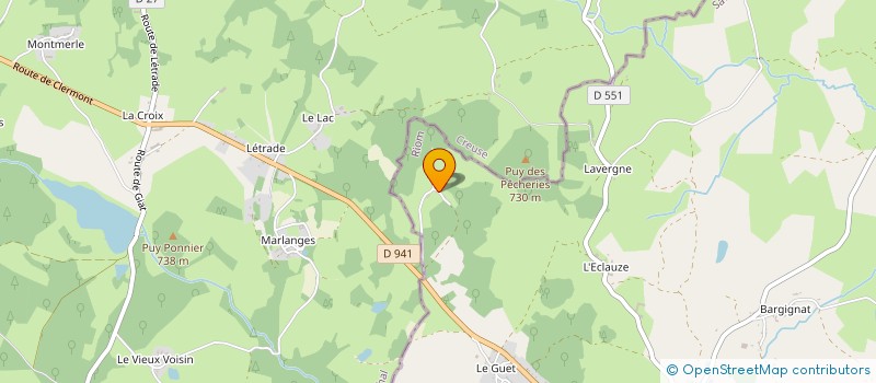 localisation de l'entreprise MADAME ALINE SOUCHAL  SAINT-AVIT