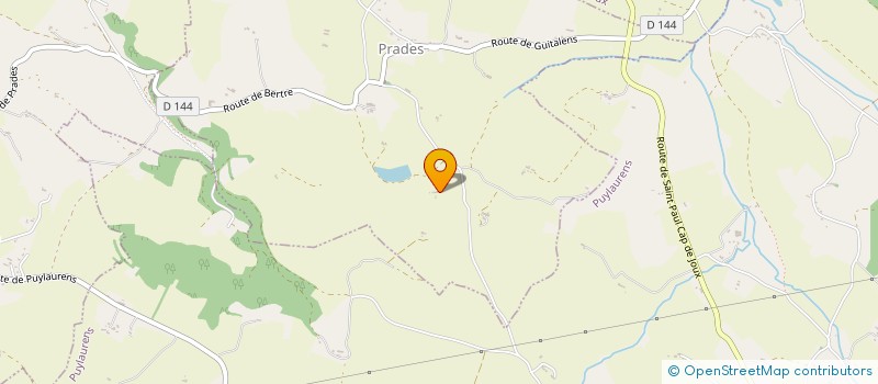 localisation de l'entreprise MADAME ALINE SOULET  SERVIES