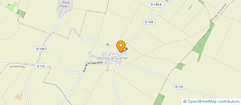 localisation de l'entreprise MADAME ALINE SPADA à MESLAY-LE-GRENET