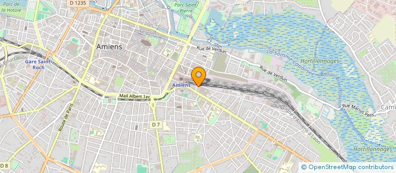 localisation de l'entreprise MADAME ALINE SUBITTE à AMIENS