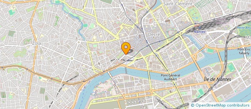 localisation de l'entreprise MADAME ALINE THEBAULT à NANTES