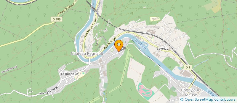 localisation de l'entreprise MADAME ALINE THERESE MALICET  BOGNY-SUR-MEUSE