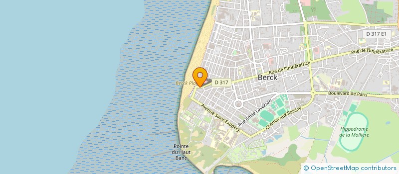 localisation de l'entreprise MADAME ALINE VASSEUR à BERCK