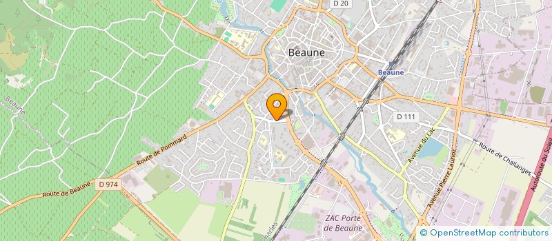 localisation de l'entreprise MADAME ALINE VENITUCCI à BEAUNE