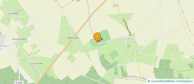 localisation de l'entreprise MADAME ALINE VERBRUGGHE  PLASNES