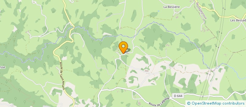 localisation de l'entreprise MADAME ALINE VIVIER  LE NAYRAC