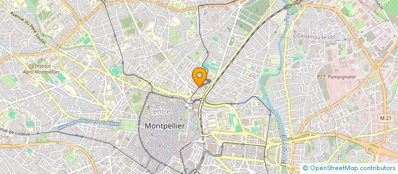 localisation de l'entreprise MADAME ALINE VOLLET à MONTPELLIER