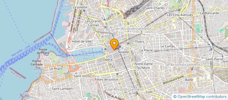 localisation de l'entreprise MADAME ALINE WAILLY  MARSEILLE