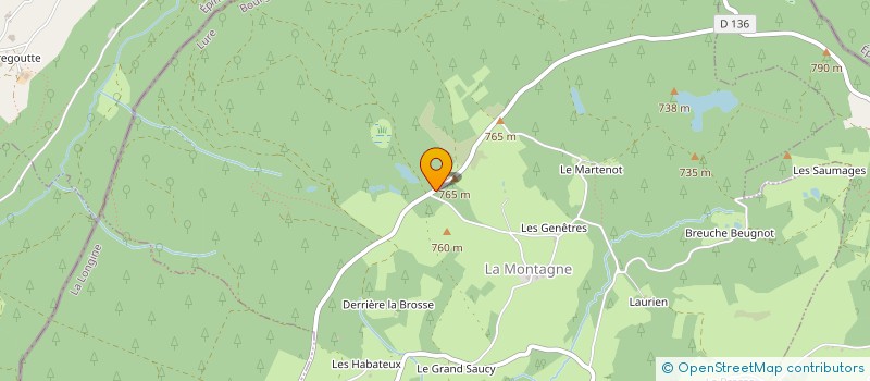 localisation de l'entreprise MADAME ALINE WAUTERS  LA MONTAGNE