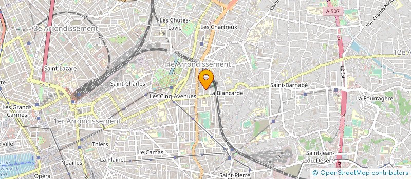 localisation de l'entreprise MADAME ALINE YAICHE à MARSEILLE