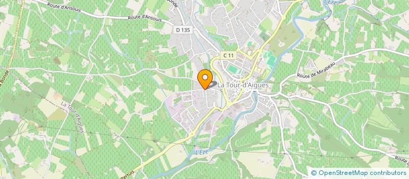 localisation de l'entreprise MADAME ALINE YORDIKIAN  LA TOUR-D'AIGUES