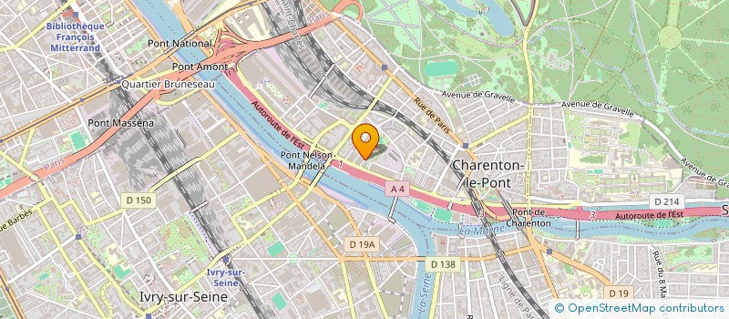 localisation de l'entreprise MADAME ALINE YOUDJEU à CHARENTON-LE-PONT