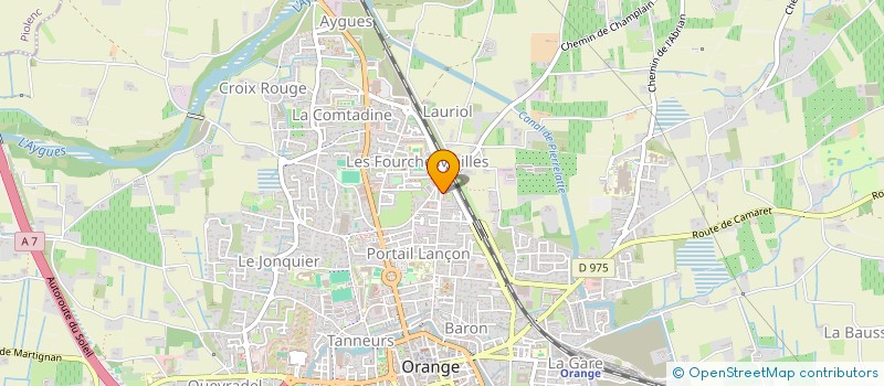 localisation de l'entreprise MADAME ALINE ZEIGER à ORANGE