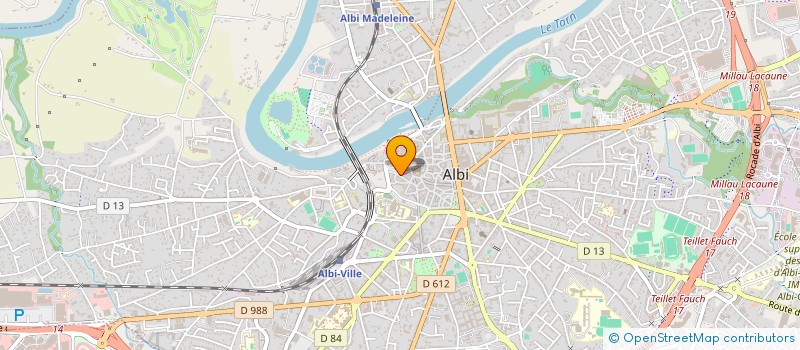 localisation de l'entreprise MADAME ALINOR JOLLIOT à ALBI