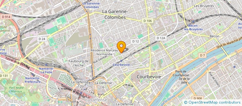 localisation de l'entreprise MADAME ALIO ADOUM NOURA à COURBEVOIE