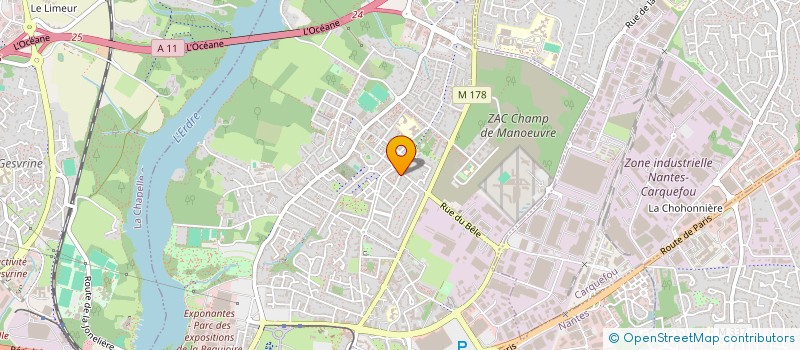 localisation de l'entreprise MADAME ALIONA BOURNASSENKO à NANTES