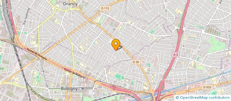 localisation de l'entreprise MADAME ALIONA CALMAN  DRANCY