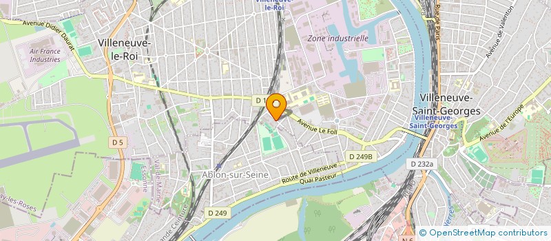 localisation de l'entreprise MADAME ALIONA DARCIUC  VILLENEUVE-LE-ROI