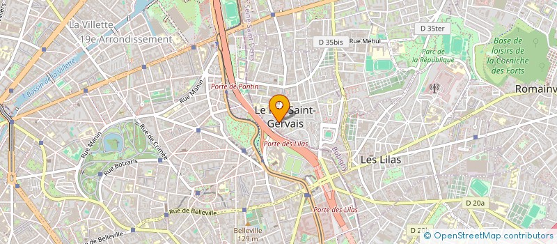 localisation de l'entreprise MADAME ALIONA KOLESNIKOVA à LE PRE-SAINT-GERVAIS