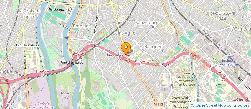 localisation de l'entreprise MADAME ALIONA MAGNANI à TOULOUSE