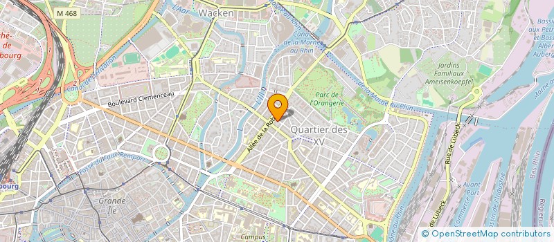 localisation de l'entreprise MADAME ALIREZA BAGHI à STRASBOURG