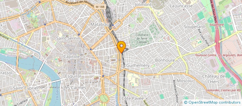 localisation de l'entreprise MADAME ALIS MIREBEAU à TOULOUSE