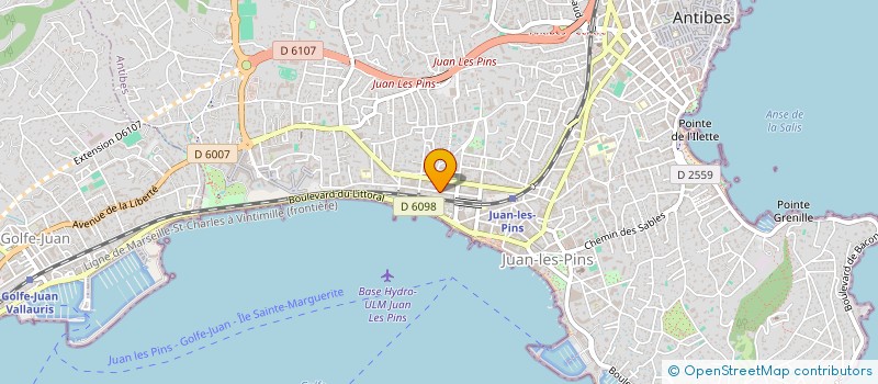 localisation de l'entreprise MADAME ALISA BALASHOVA à ANTIBES