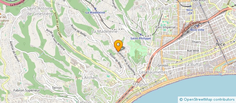 localisation de l'entreprise MADAME ALISA COSTIUC à NICE