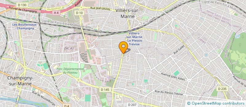 localisation de l'entreprise MADAME ALISA IGITYAN à VILLIERS-SUR-MARNE