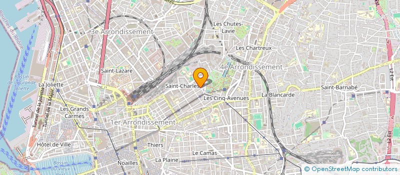 localisation de l'entreprise MADAME ALISA KETIKYAN  MARSEILLE