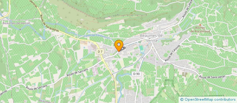 localisation de l'entreprise MADAME ALISA KONDRATOVA  BEAUMES-DE-VENISE