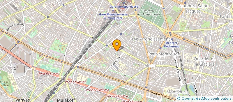 localisation de l'entreprise MADAME ALISA PUZNIANSKAIA à PARIS