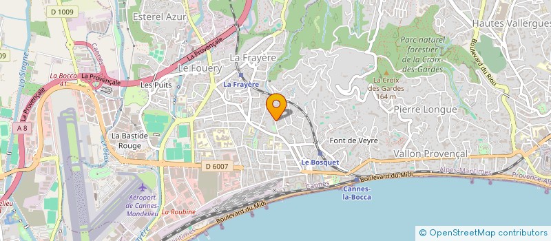 localisation de l'entreprise MADAME ALISA RATIU à CANNES