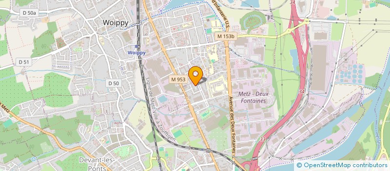 localisation de l'entreprise MADAME ALISA SIMONYAN  METZ