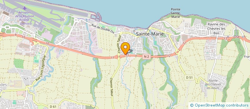 localisation de l'entreprise MADAME ALISA SUMBERG à SAINTE-MARIE