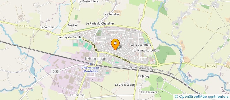 localisation de l'entreprise MADAME ALISA TSATOEROVA à L'HERMITAGE