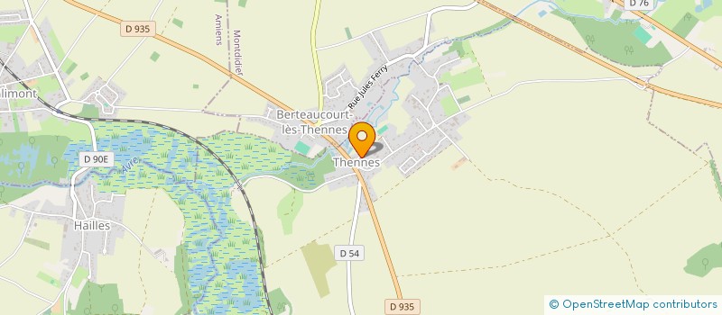 localisation de l'entreprise MADAME ALISCILIA PARQUET  THENNES