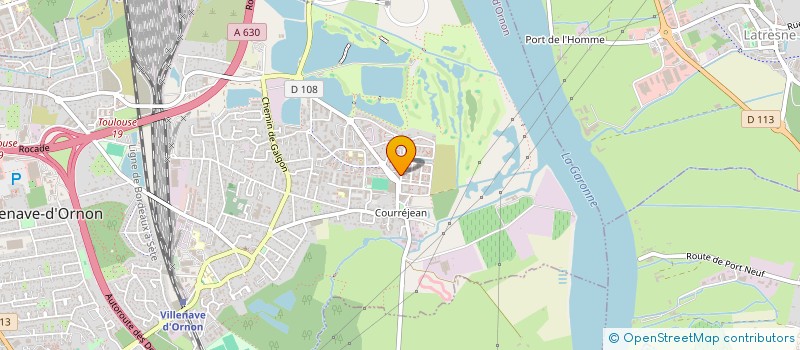 localisation de l'entreprise MADAME ALISE ANISSA ABOU EL OUAFA  VILLENAVE-D'ORNON