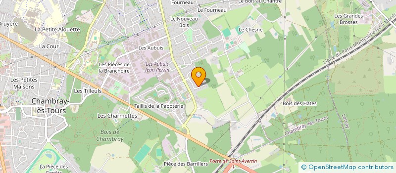 localisation de l'entreprise MADAME ALISE LAURA ACHARD  SAINT-AVERTIN