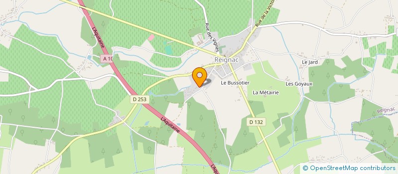 localisation de l'entreprise MADAME ALISEA TROCHERIE à REIGNAC