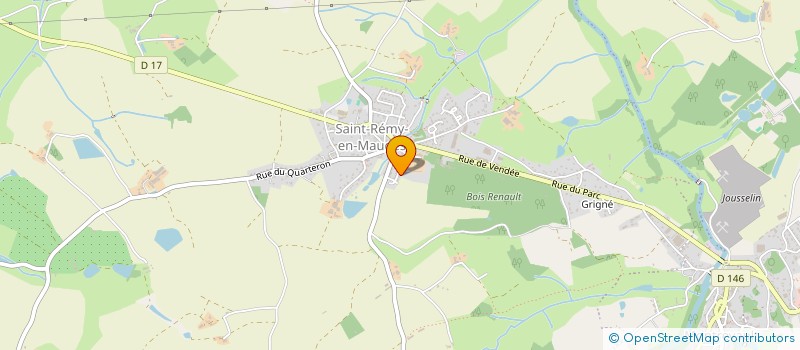 localisation de l'entreprise MADAME ALISEE CRENN à MONTREVAULT-SUR-EVRE