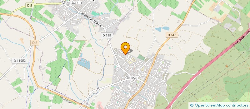 localisation de l'entreprise MADAME ALISEE GUIRAUD à GIGEAN